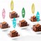 24PCS Surfboard Cupcake Toppers Holiday Beach Surf Cupcake Picks Surfing Theme Birthday Party Baby Shower Cake Decorations Supplies